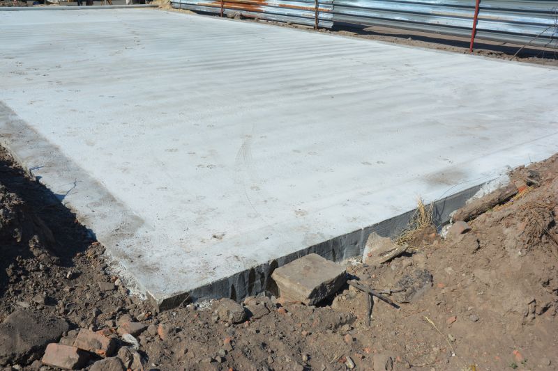 Concrete Platform Installation