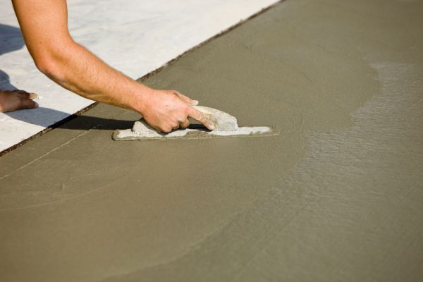 Cement Installation in Benton