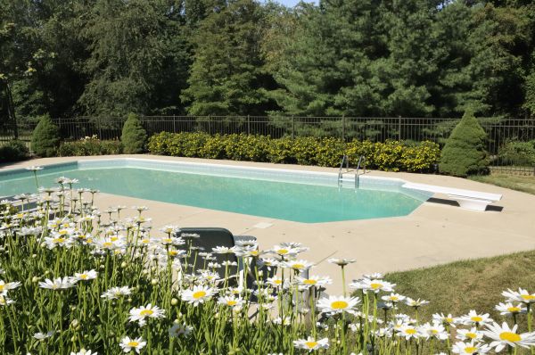 Concrete Deck Installation in Benton