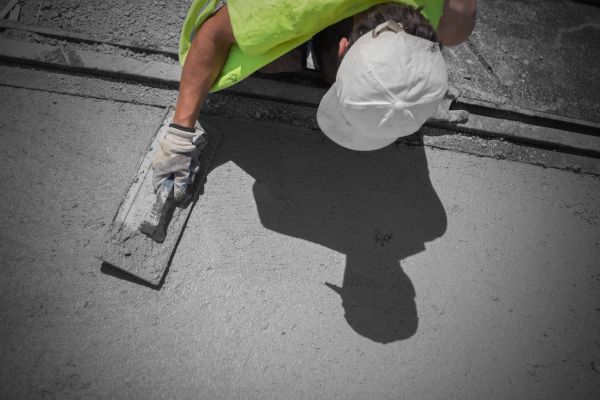Concrete Pavement Construction in Benton