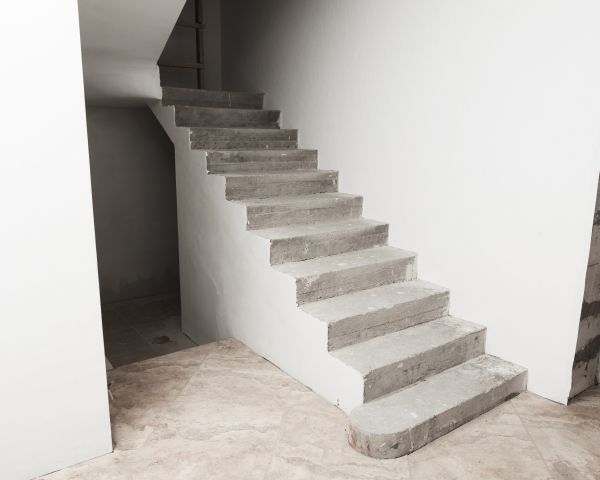 Cement Step Installation in Benton