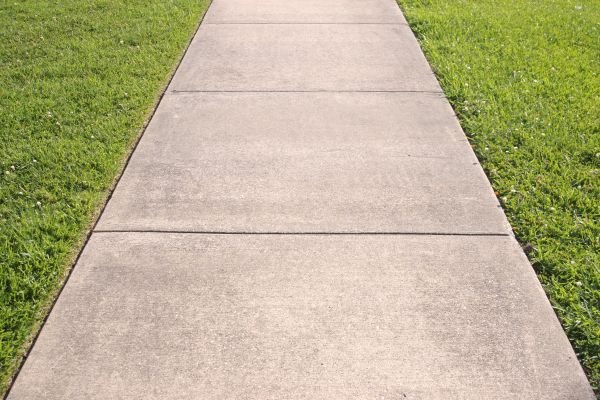 Cement Sidewalk Replacement in Benton