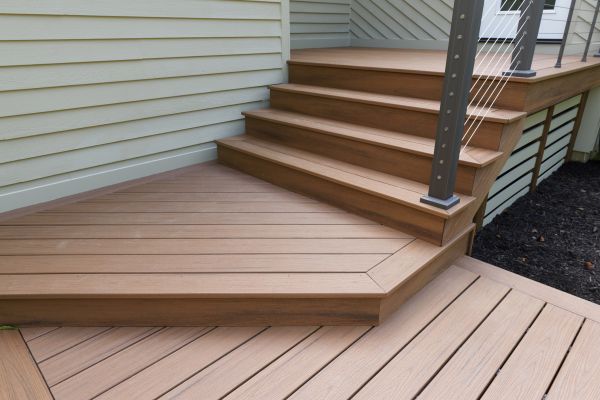Patio Staircase Construction in Benton