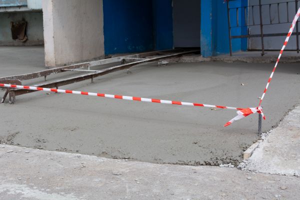 Garage Concrete Replacement in Benton