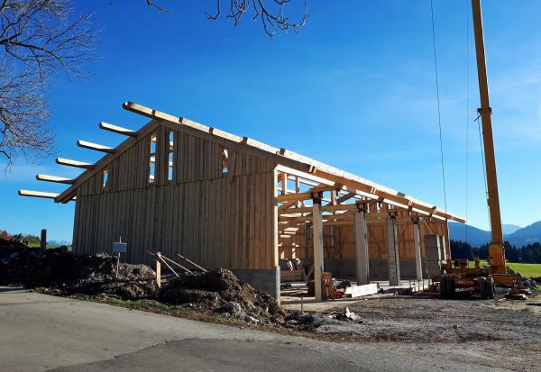 Barn Foundation Construction in Benton