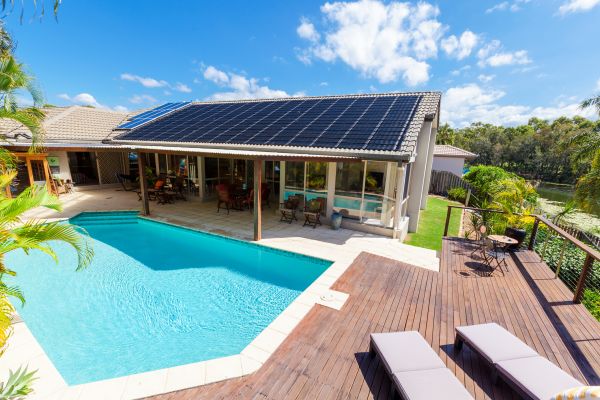 Cost of Pool Decking Installation in Benton