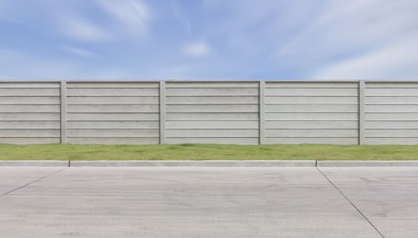 Concrete Fence Installation in Benton