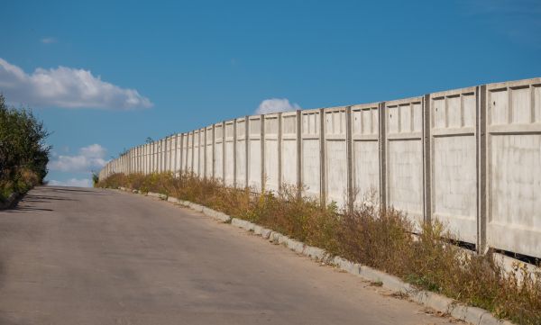 Cement Fence Installation in Benton