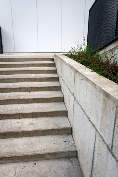 Cement Stair Installation in Benton