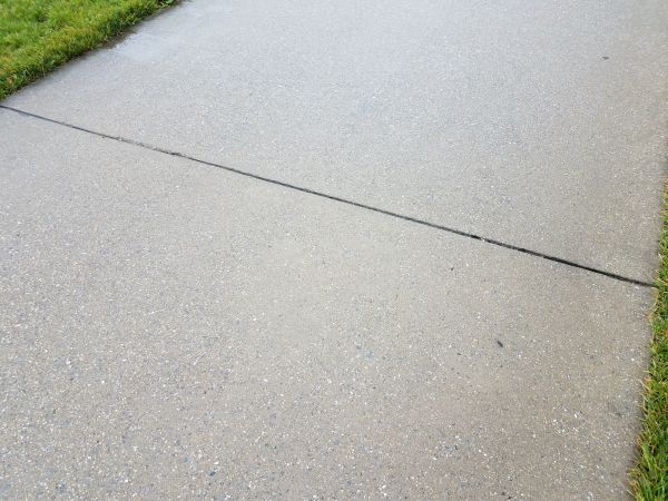 Cement Sidewalk Construction in Benton