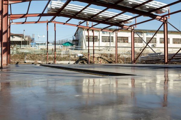 Building Slab Installation in Benton
