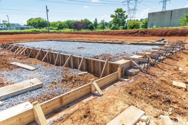Commercial Slab Construction in Benton