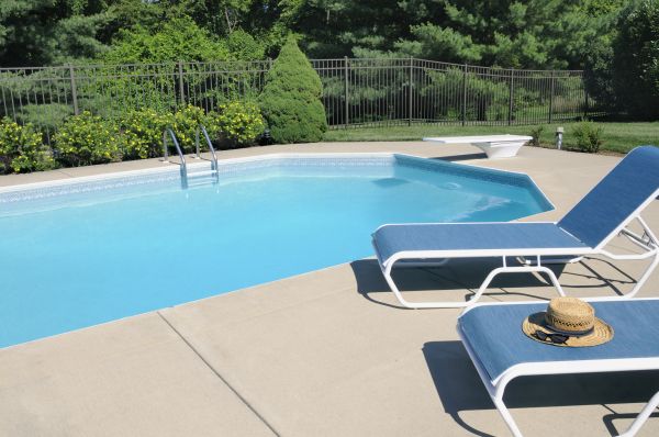 Cement Deck Installation in Benton