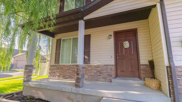 Concrete Porch Installation in Benton