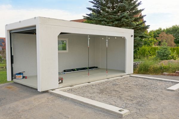 Garage Foundation Installation in Benton