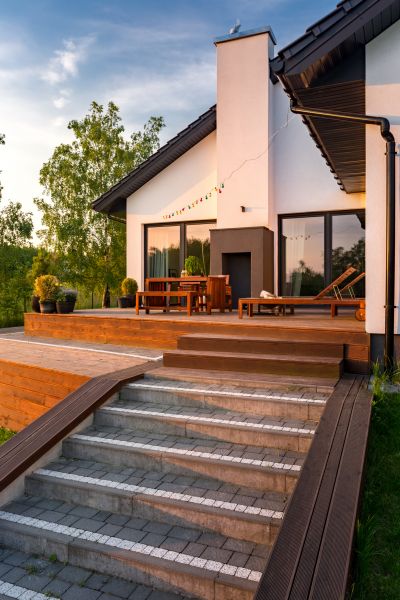 Patio Steps Replacement in Benton