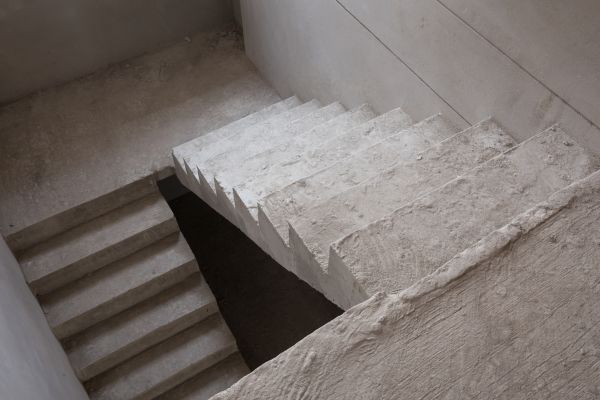 Cement Staircase Construction in Benton