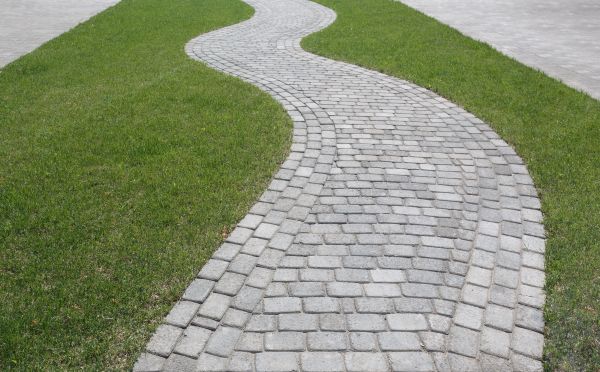 Footpath Paving in Benton
