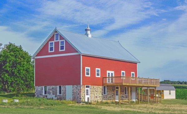 Barn Foundation Pouring in Benton