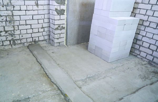 Basement Concrete Construction in Benton