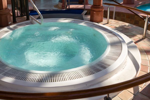 Hot Tub Patio Construction in Benton