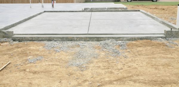 Garage Foundation Replacement in Benton