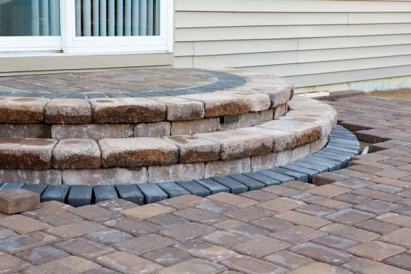 Patio Step Installation in Benton