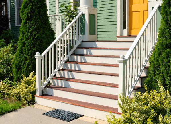 Front Steps Construction in Benton