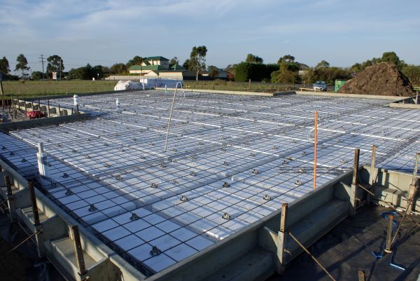 Barn Pad Construction in Benton