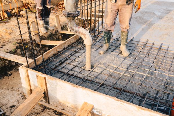 Foundation Concrete Pouring in Benton