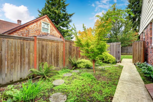 Backyard Walkway Construction in Benton