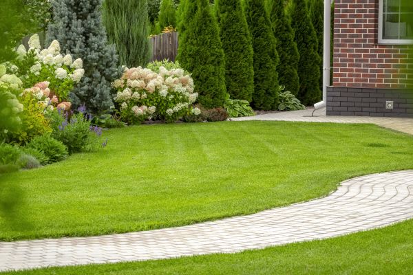 Landscape Walkway Installation in Benton